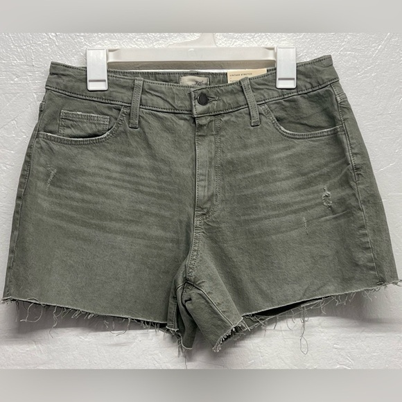 WOMEN'S High-Rise Midi Jean Shorts - Universal Thread - 12 - Picture 1 of 12